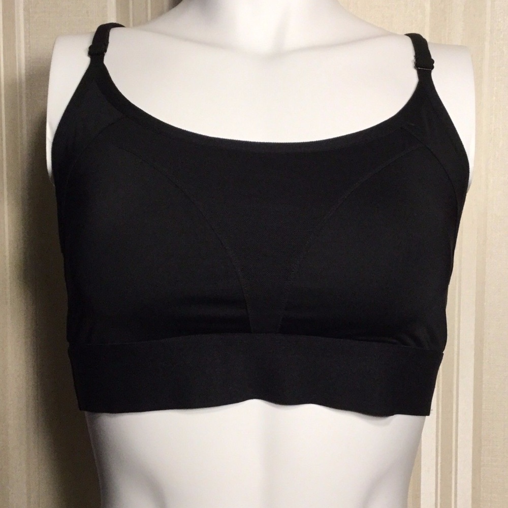 Victoria's Secret PINK Strappy Back Sport Bra Sz L